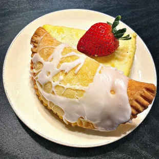 Hand pie and Cheesecake
