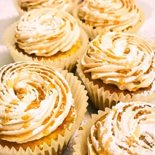 Gluten free French toast cupcakes