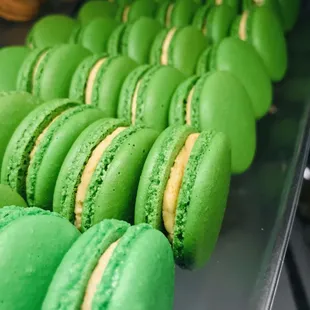 Pistachio Macarons