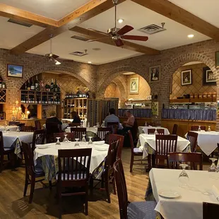 the interior of a restaurant