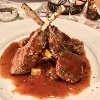 Côtes d'agneau Grillées