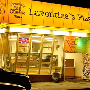 Laventina's Big Cheese Pizza, taken 12/18/11