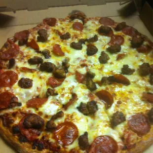 Sausage and pepperoni