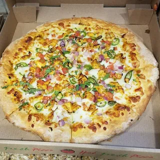 Tandoori Chicken Pizza