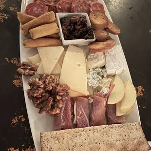 Charcuterie is massive! I love it and great value for the portion. Prepare to share!