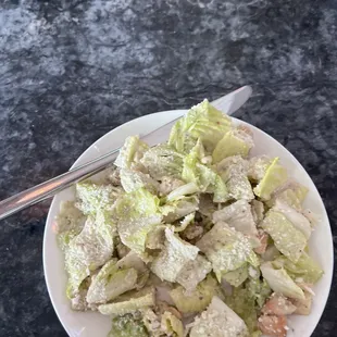 Does this look good? You can bet yer A** it isn&apos;t. Yellow salad for $16.