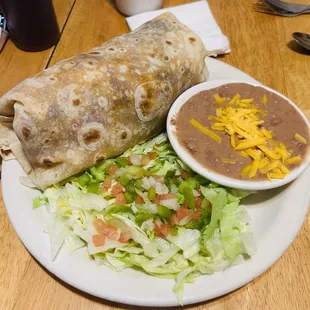 Egg and chorizo burrito
