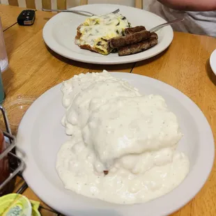 Biscuits and gravy