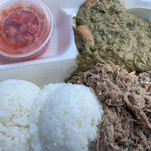 a plate of food
