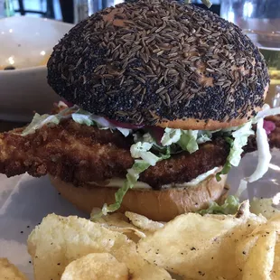 Pork Schnitzel Sando