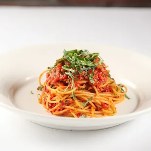 Tomato and Basil Spaghetti