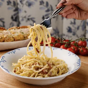 pasta dish, pasta, food