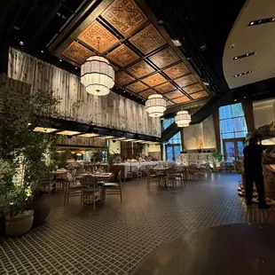 Looking towards the main dining room.