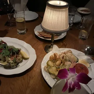 Grilled Baby Artichokes