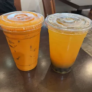 Thai Tea and Passionfruit Green Tea