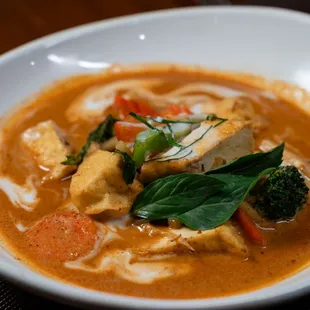 Panang Curry Tofu (Vegan)