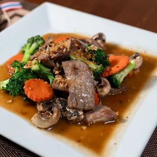 Broccoli Beef with Oyster Sauce