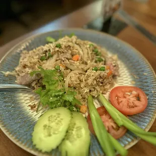Thai Fried Rice with beef