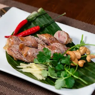 Thai E-Sarn Sausage