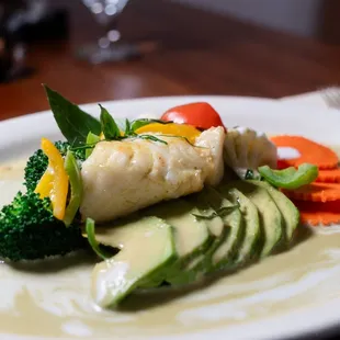 Sea Bass Avocado Curry