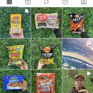 Follow us on Instagram for all recent exotic snack updates