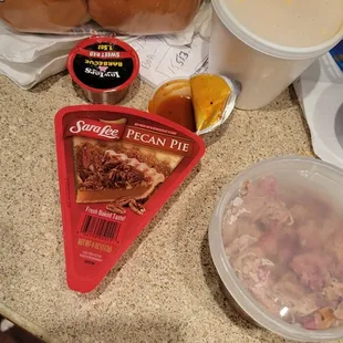 Their fresh baked buns and homemade pecan pie. Yuck.