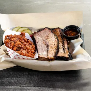 Creekstone Farms oak smoked brisket