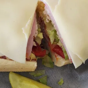 Ham and cheese