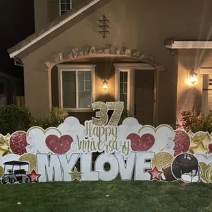 Happy Anniversary Flash &amp; Flair Deluxe $119