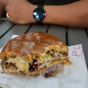 Chopped BBQ Sandwich