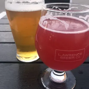 Raspberry edel and the &apos;lectric beers