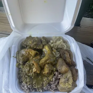 Curry chicken special