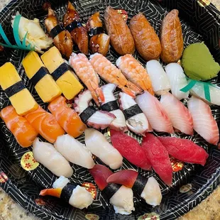 33pc sushi tray