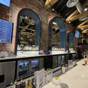 Bar area
