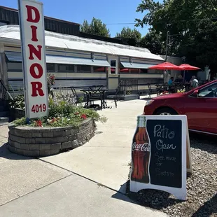 Outdoor seating