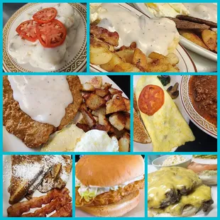 Breakfast &amp; Full Menu Served anytime!