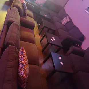 Upgraded couches from the last time I visited