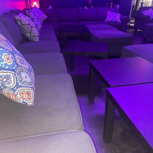 Yaasss new furniture !! ...sell food now .... Real chill late night vibe