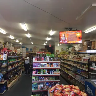 a view of a grocery store