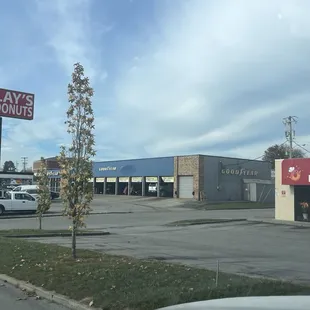 Outside view from the main road