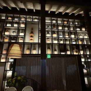 A beautiful 50k wall of pottery. The details are so good.