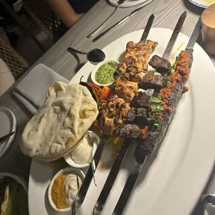 Mixed Grill Skewers