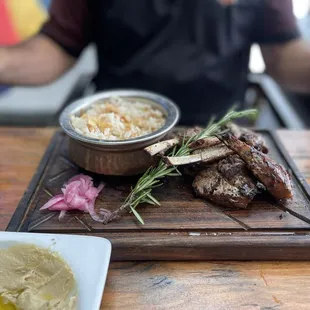 steak, food