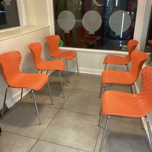 Inside waiting area