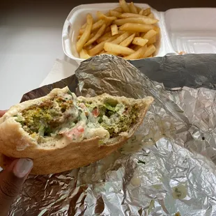 Falafel Sandwich