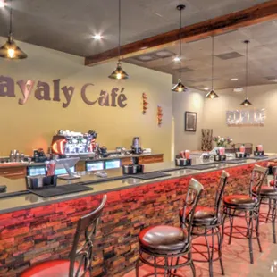 a view of the bar