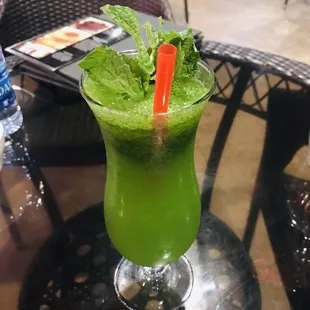 Mint lemonade! Delicious:) Aya is a great server