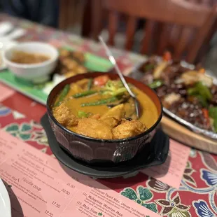 95. Indian Red Kari (veggies)