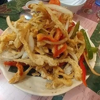 10. Spicy Crispy Calamari Strips