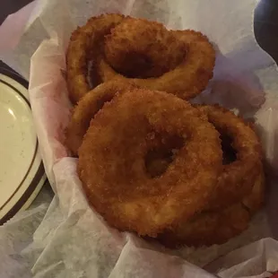 Excellent onion rings